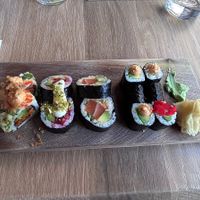 Part of the lunch time offer   at Bloom Sushi - Quartier des Spectacles in Montreal