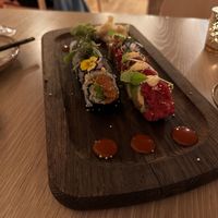 Sushi rolls  at Bloom Sushi - Quartier des Spectacles in Montreal