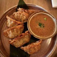 Gyoza (second course of omakase)  at Bloom Sushi - Quartier des Spectacles in Montreal