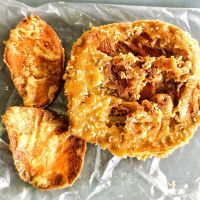 Sesame yam sweet potato fritters and chips at XI DE LI  西德利 - Chong Boon in Northeast Singapore