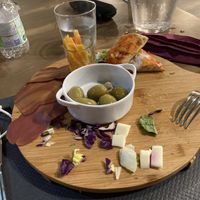 Appetizers at Veghometro in Rome