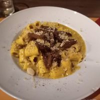 Carbonara at Veghometro in Rome
