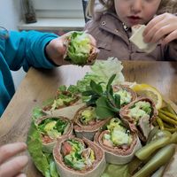 sushi, turkish-style! at Veganes Cigköfte in Koblenz