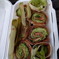 Cigköfte Sushi at Veganes Cigköfte in Koblenz