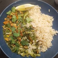 Green curry was nice at The Den - A plant-based experience in Oeiras