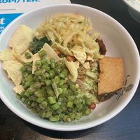 Plant based nasi lemak  at Gokul Raas Vegetarian - Lau Pa Sat in Central Singapore