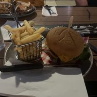 Plant based burger with GF bun  at Ballistic Beer Co in Springfield Central