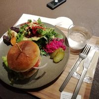 Hamburger Plate at Cafe Tarot - カフェタロ in Tokyo