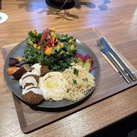 falafel plate  at Cafe Tarot - カフェタロ in Tokyo