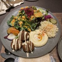 Falafel plate   at Cafe Tarot - カフェタロ in Tokyo