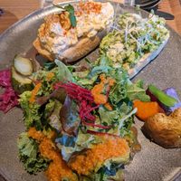 Open sandwich at Cafe Tarot - カフェタロ in Tokyo