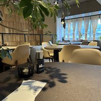 seating area on the second floor   at Cafe Tarot - カフェタロ in Tokyo