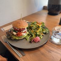 Burger  at Cafe Tarot - カフェタロ in Tokyo