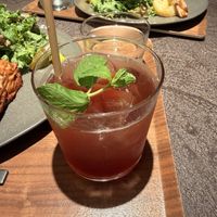 Pomegranate soda  at Cafe Tarot - カフェタロ in Tokyo