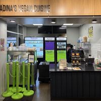 storefront!  at Adina's Vegan Cuisine in St Louis