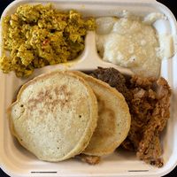 sunday brunch!  at Adina's Vegan Cuisine in St Louis