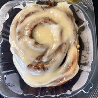 cinnamon roll!  at Adina's Vegan Cuisine in St Louis