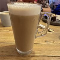 Dirty chai latte with soy milk  at Selma Alabama in Bayeux