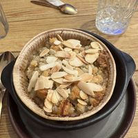 Apple and pear crumble  at Selma Alabama in Bayeux