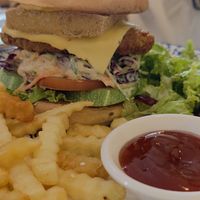Chicken-less Burger at Botanique Vegetarian Private Kitchen in Petaling Jaya