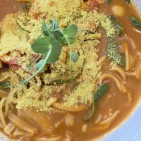 Tom yam Seafood Pasta at Botanique Vegetarian Private Kitchen in Petaling Jaya