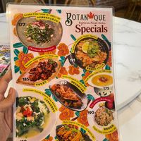 specials!  at Botanique Vegetarian Private Kitchen in Petaling Jaya