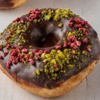 Vegan chocolate ganache at Offbeat Donut Co in Cork