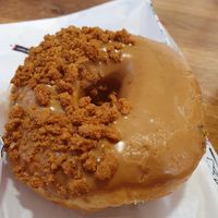 Biscoff donut at Offbeat Donut Co in Cork