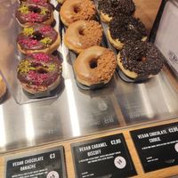 Vegan options at Offbeat Donut Co in Cork