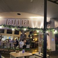 Outside seating   at Jama KL in Kuala Lumpur