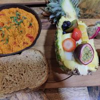 Menu at Café Buur in Cologne