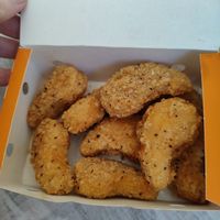 Vegane Nuggets at Burgerme in Karlsruhe