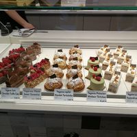 All vegan selection - always allergy labeled at Isabella Pâtisserie in Munich