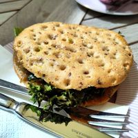 Vegetable sandwich at Isabella Pâtisserie in Munich