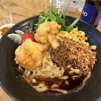 Second thick creamy “ramen”, not as good as the miso ramen    at RAMEN-ISM in Amsterdam