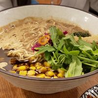 Miso soup ramen at RAMEN-ISM in Amsterdam