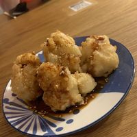 Tempura cauliflower  at RAMEN-ISM in Amsterdam