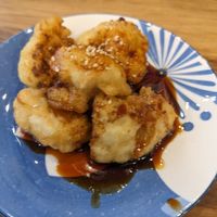 Tempura cauliflower at RAMEN-ISM & Impossible in Amsterdam