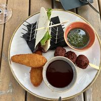 Sharing Tapas Plate  at The Ash in Frankfurt