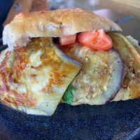 Aubergine Brötchen at Stadtländers Esszimmer in Walsrode