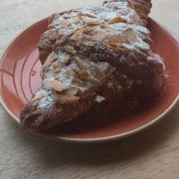 Vegan almond croissant - insane! at The Nectar House in Bristol