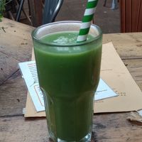 Green smoothie at The Nectar House in Bristol