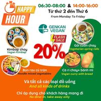  at Genkan Vegan Cafe in Dong Hoi