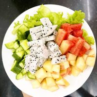   at Genkan Vegan Cafe in Dong Hoi