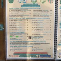 Menu  at Genkan Vegan Cafe in Dong Hoi