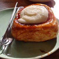 Cinnamon Roll! at Tori's Bakeshop - The Beach in Toronto