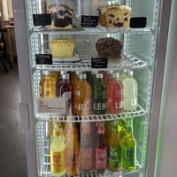Cake/cold drinks at Fika Ladencafé in Munich