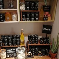 Lotions  at LUSH - White City in West London