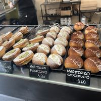 selection of the pastries  at The Sanctuary in Berlin