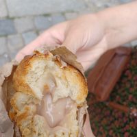 Cruffin is filled with jelly at The Sanctuary in Berlin